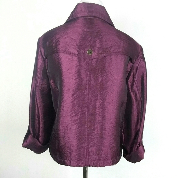 Ruby Rd. Zip-Up Jacket | sz 14 - Picture 2 of 4